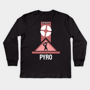 Pyro Team Fortress 2 Kids Long Sleeve T-Shirt